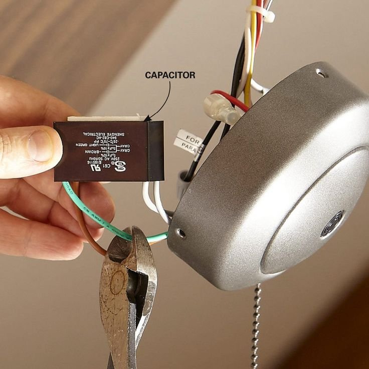 Fan Capacitor Change